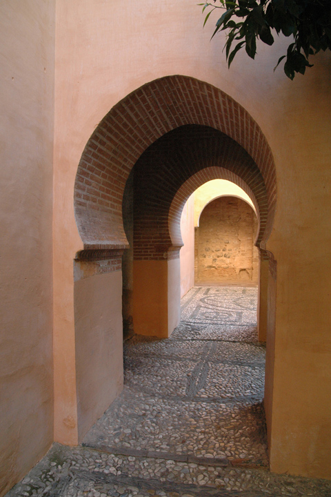 Arch in Alhambra, Granada