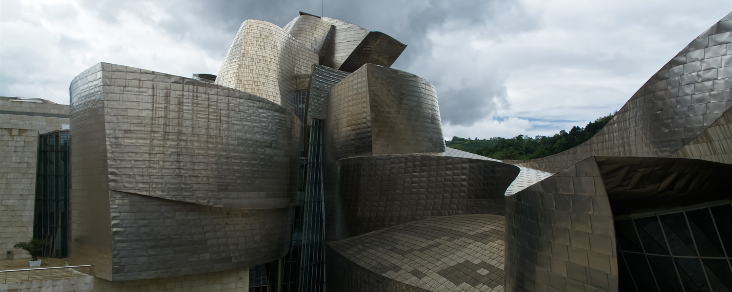 Guggenheim museum in Bilboa, Frank Gehry