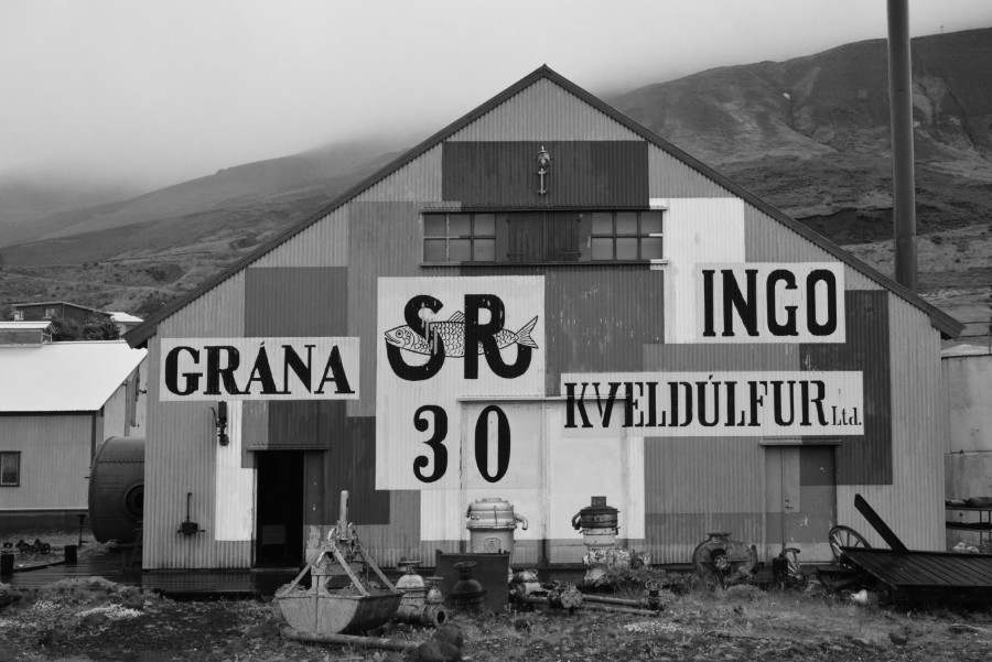 Haring museum, Iceland in black and white