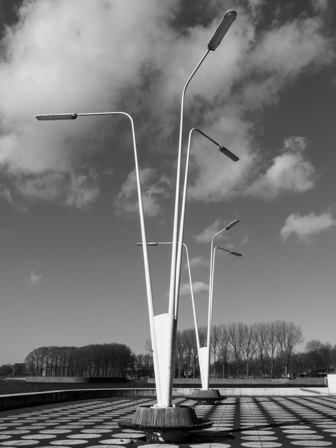 Schip van Slebos, Amsterdam in black and white