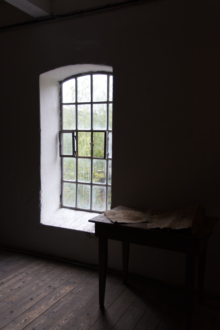 Oude papiermolen in Kistefos museum