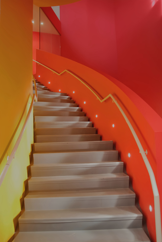 Staircase in Groninger museum