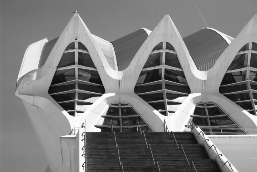 City designed by Calatrava, Valencia
