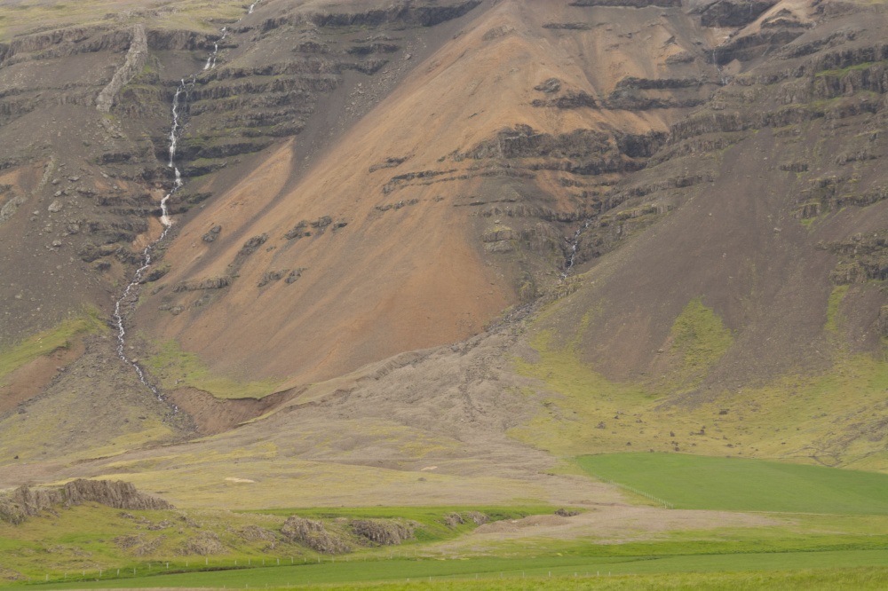 Volcano slope on Icesland